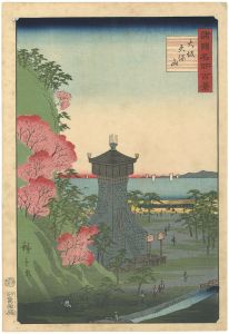Hiroshige II / One Hundred Famous Views in the Various Provinces / Tenpozan Hill in Osaka  [諸国名所百景　大阪天保山]