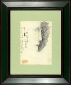 Yotsuya Tomio / Drawing :  Self‐portrait