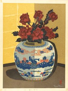 Maeda Masao / Vase and Roses