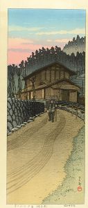 子の山の夕暮（埼玉県）