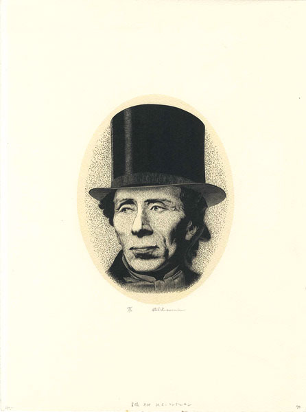 Karasawa Hitoshi “PortraitXIX Hans Christian Andersen”