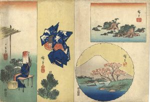 Hiroshige / Mixed Print [張交画]