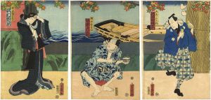 芳幾「隅田川浮世の鏡」