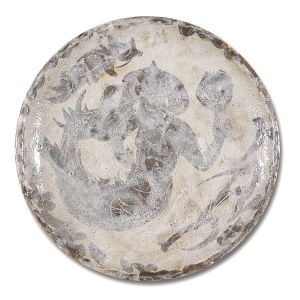 Hand Painted Plate / Mermaid