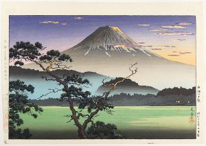 西湖の夕照