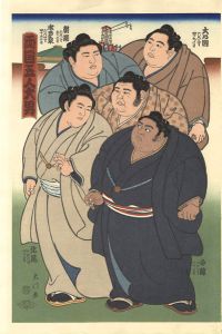 Kinoshita Daimon / THE ‘SUMO’ UKIYO-E