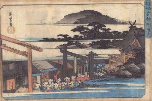 広重初代「東都名所　芝神明境内」