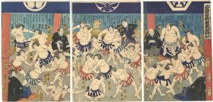 Kabuki Actors Print