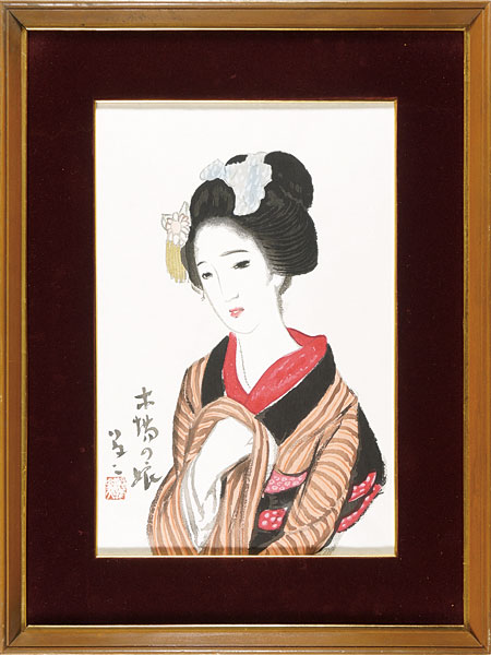 竹久夢二「木場の娘」