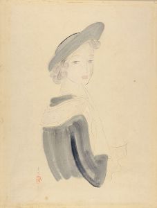 Togo Seiji / Painting : A Lady