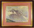 Painting :  The Japan Alps