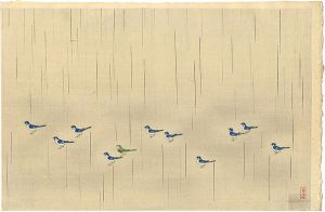 小村雪岱「水鳥」
