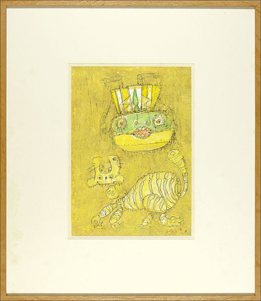 Kito Akira “Painting : Shashinshiko (Tale of the Previous Life of the Buddha)”