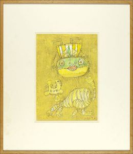 Kito Akira / Painting : Shashinshiko (Tale of the Previous Life of the Buddha)
