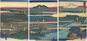 Hiroshige II / Kanagawa Noge Yokohama [神奈川野毛横浜]