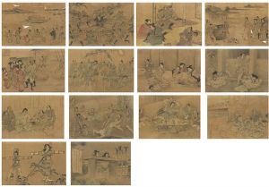 Unknown / Illustrations of Punishments in the Edo Period [肉筆江戸時代刑罰関係図]