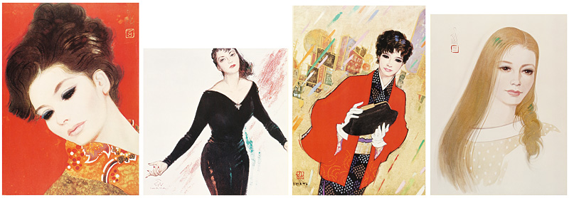 Iwata Sentaro “Compilation of Masterpieces of Bijin Woodblock Prints,  White Plum/ Suppulement”
