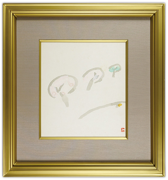 Yamaguchi Takeo “自筆画 「開」”