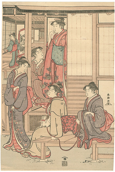春潮「美人画 （右）【復刻版】」