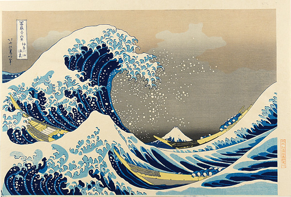 Hokusai “Thirty-Six Views of Mt. Fuji / The Great Wave off the Coast of Kanagawa 【Reproduction】”