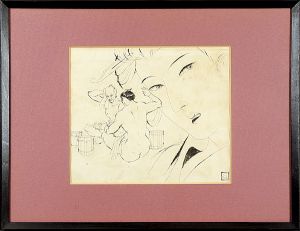 Iwata Sentaro / 自筆挿絵 天狗 23