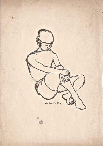 Nakama Satsuo “自筆画稿”