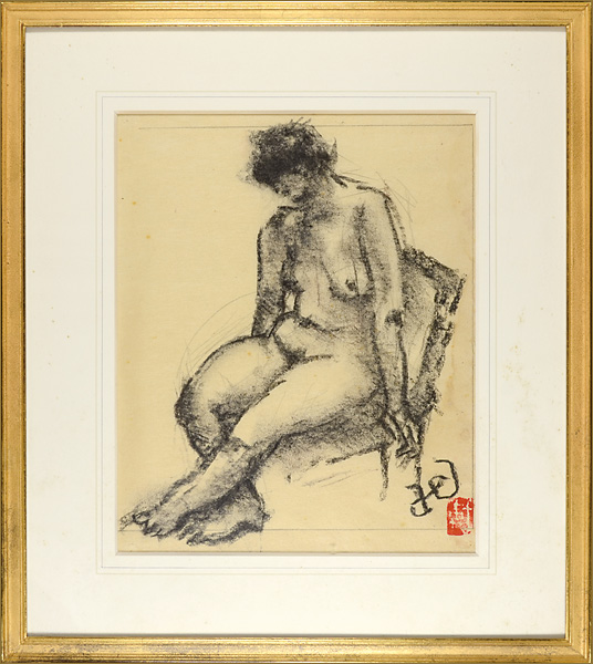 Takata Hiroatsu “Nude Drawing”