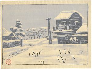 代々木雪景