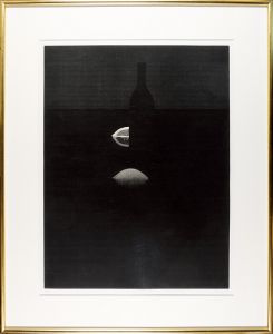 Hamaguchi Yozo / Bottle with Lemon and Quarter Lemon