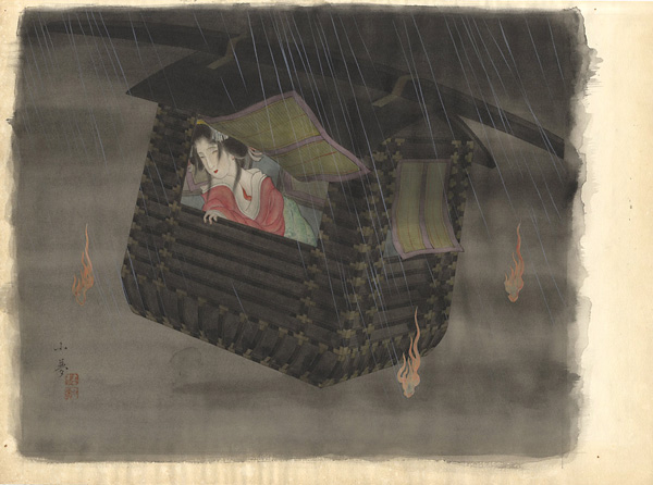 橘小夢「肉筆画」
