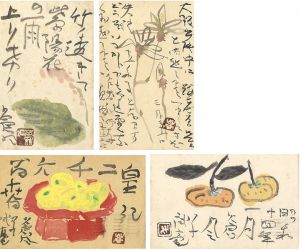 自筆絵入葉書