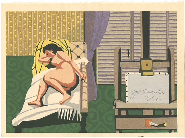 Sekino Junichiro “裸婦と女優”