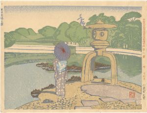 100 Views of Great Tokyo in Showa Era  / Hama Imperial Gift Park at Shiba (#7)