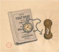 Book, Watch and Hourglass