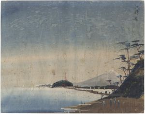 作者不詳「泥絵　江の島」