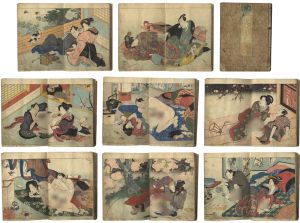 国貞初代「春夏秋冬 色の詠 春の部」