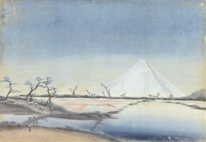 Unknown artist / Doro-e [泥絵　風景]