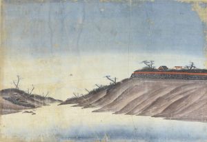 泥絵　風景