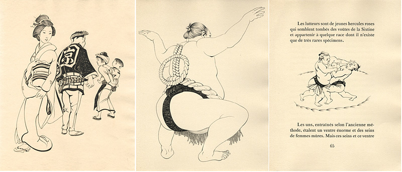 Fujita Tsuguharu (Leonard Foujita) “版画集『海龍』より”