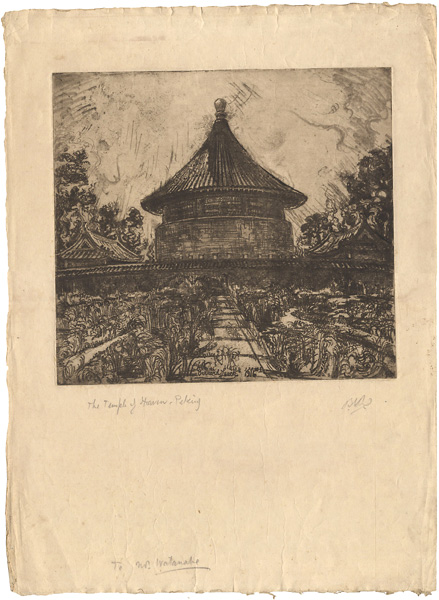 Bernard Leachi “Temple of Heaven, Beijing”