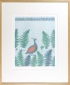 Bird in The Fern