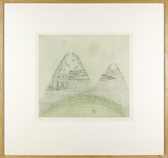 南桂子「山」