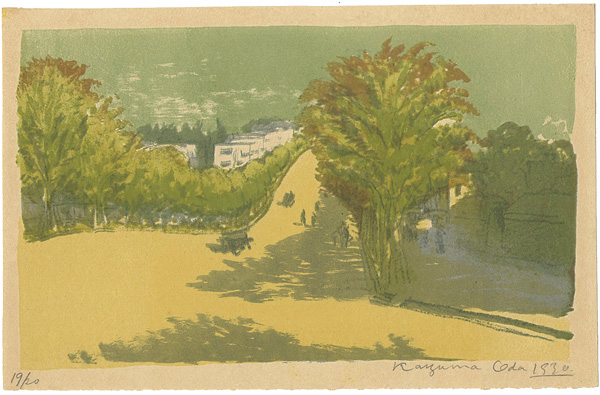 Oda Kazuma “Scenery of Shinjuku / #4 Meiji Shrine, Omotesando”
