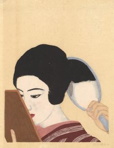 Onchi Koshiro / 8 Ladies of Modern Times / Mirror