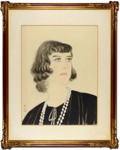 Sato Takezo / Painting : Foreign Lady (ｔentative title)