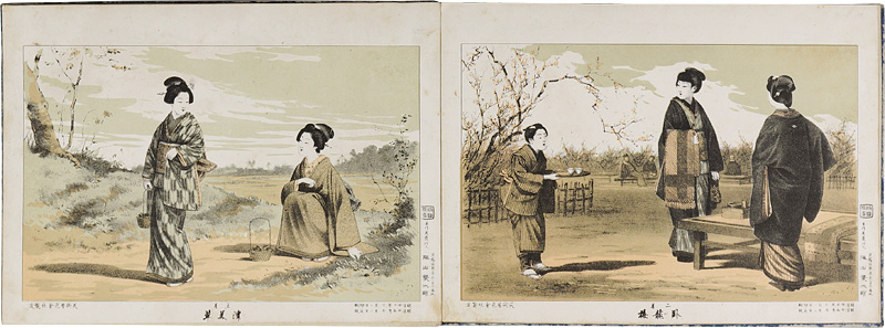 Katsuyama Shigetaro / Kumazawa Kitaro “明治風俗（仮題）”