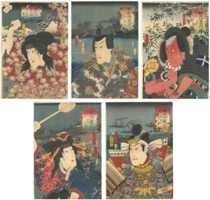 Toyokuni III / Comparisons of the Five Elements [擬五行尽]