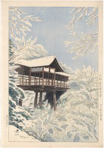 京都通天橋雪景