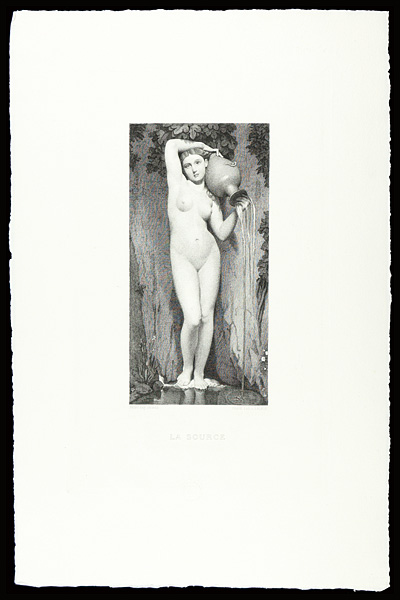 Jean-Auguste-Dominique Ingres “La source”