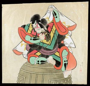 鳥居清忠「自筆画 役者絵」